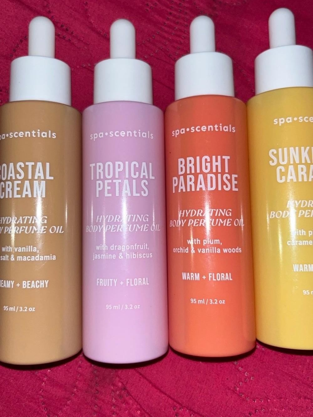 Bright Paradise Hydrating Body Perfume Oil - Orange